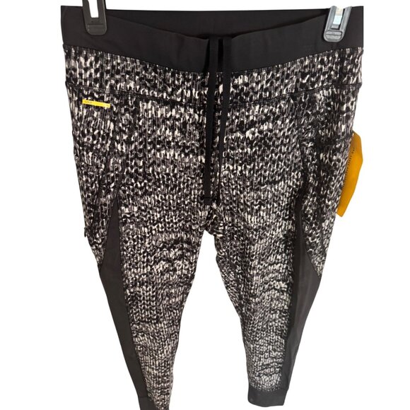 Lole Burst Leggings Size Large Black East Side Pockets NWT $80 Activewear - Picture 8 of 8